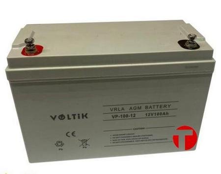 Аккумулятор гелевый VOLTIK New Line 80 Ah Батарея к ИБП