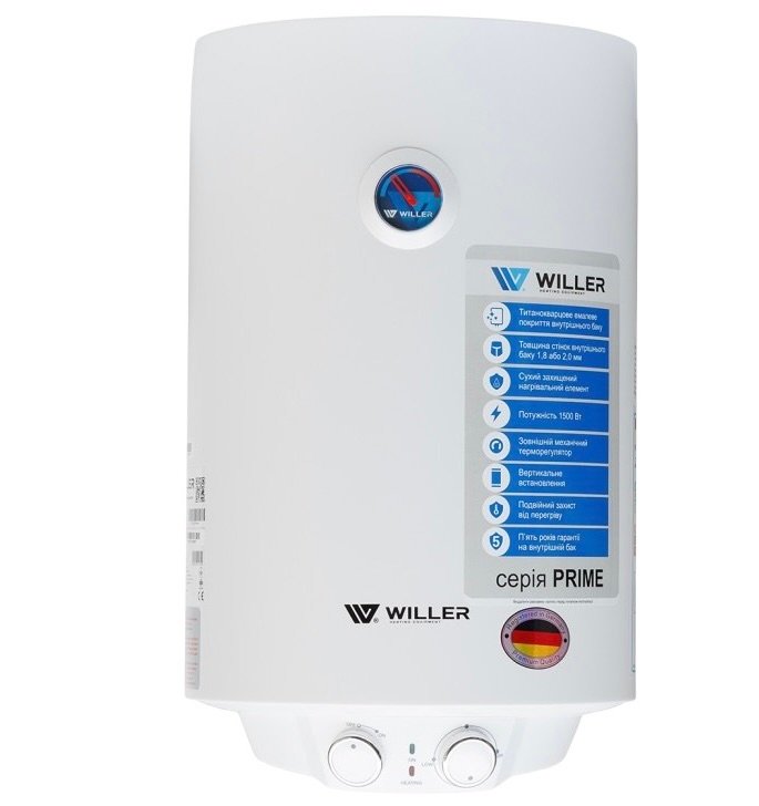 Водонагреватель Willer EV30DR Prime