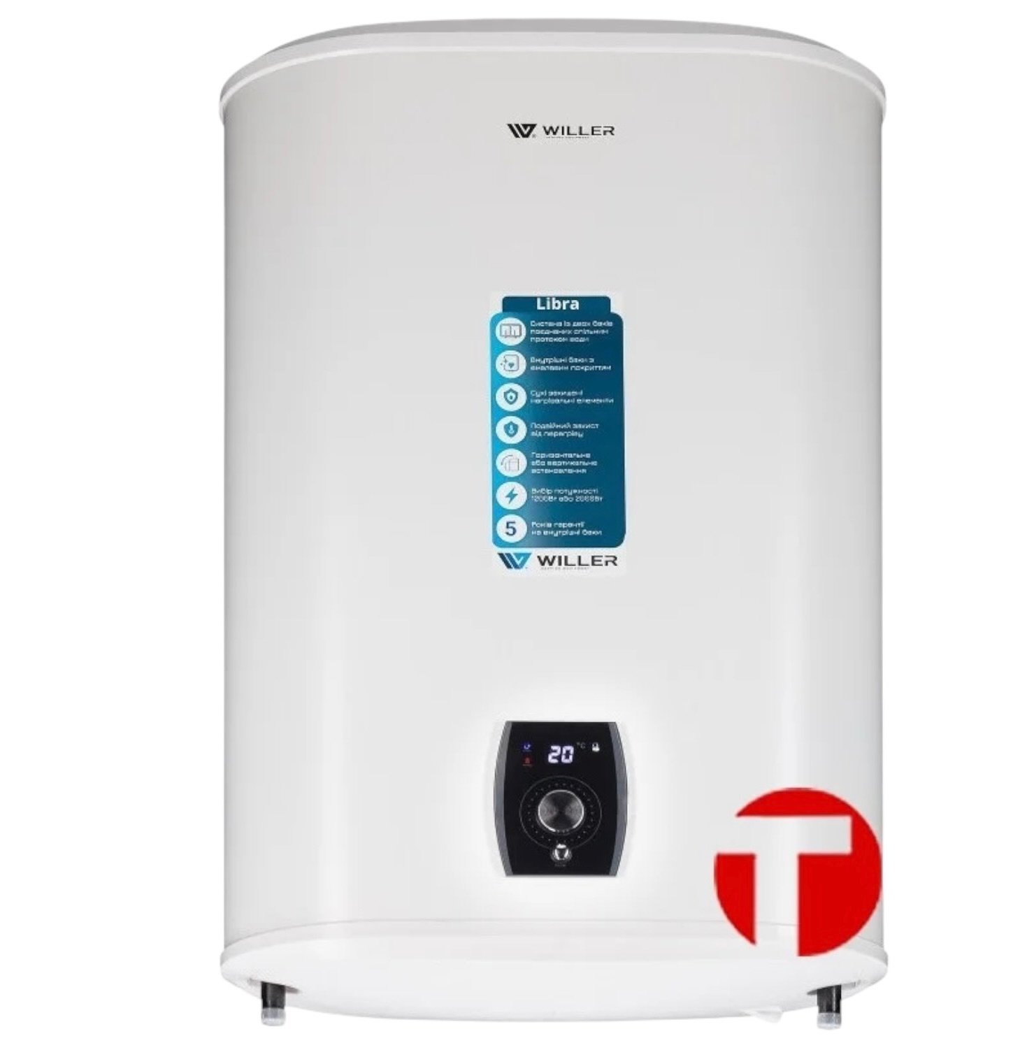 Водонагреватель Willer EVH50DRI Libra