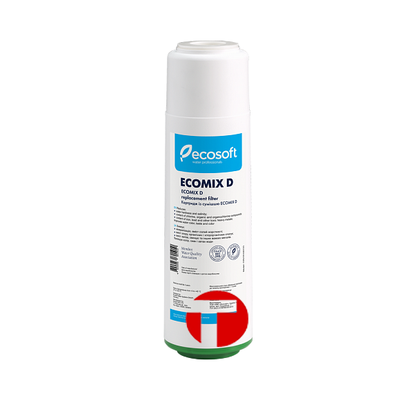 Картридж Ecosoft 2,5х10. с материалом EcomixD.(CRV2510ECO) 
