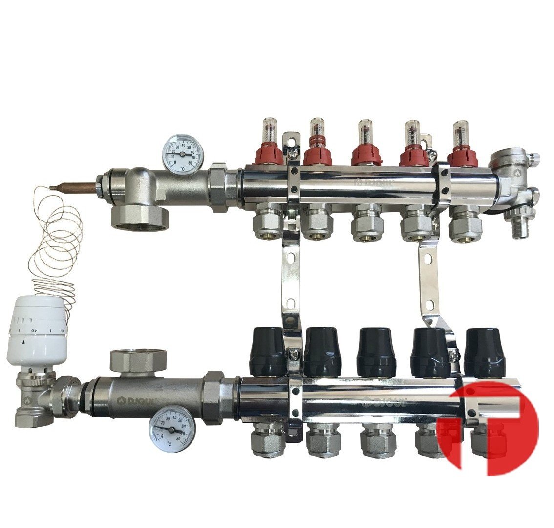 Коллектор для теплого пола. Коллектор для теплого пола sus304. Узел смесительный FHM-c1 088u0094. Коллектор в сборе для теплого пола Данфосс. Коллектор для тёплого пола на 1 контур.