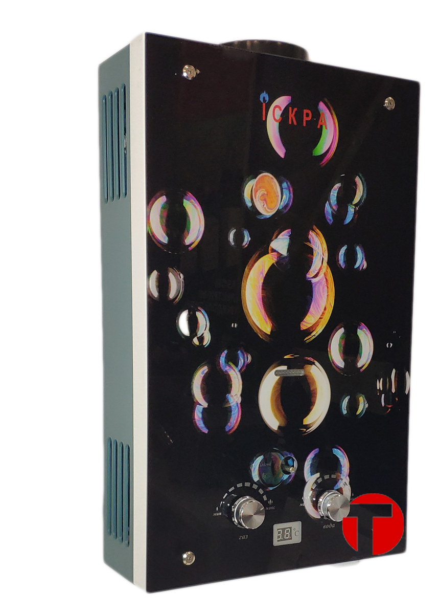 Колонка газовая Искра JSD 10L LCD мыльные пузыри