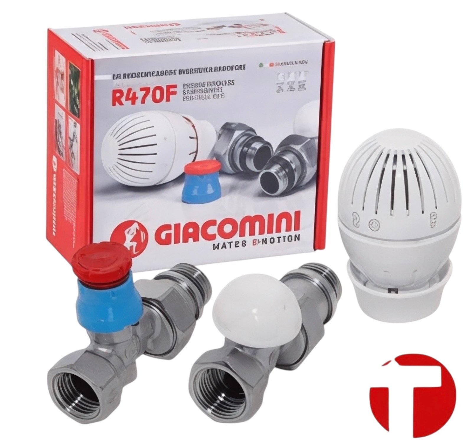 Комплект прямой Giacomini 1х2 