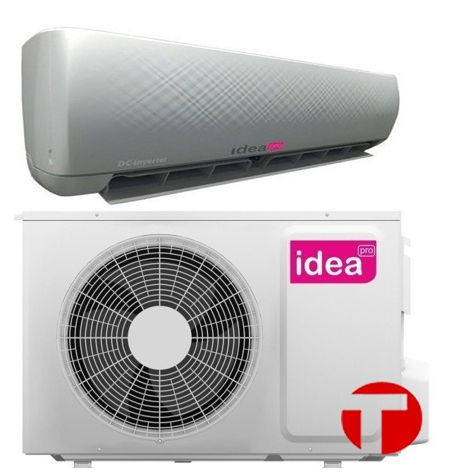 Кондиционер INVERTER Idea PRO SARDIUS  IPA-12 HR-FN8 ION. Компрессор GMCC.