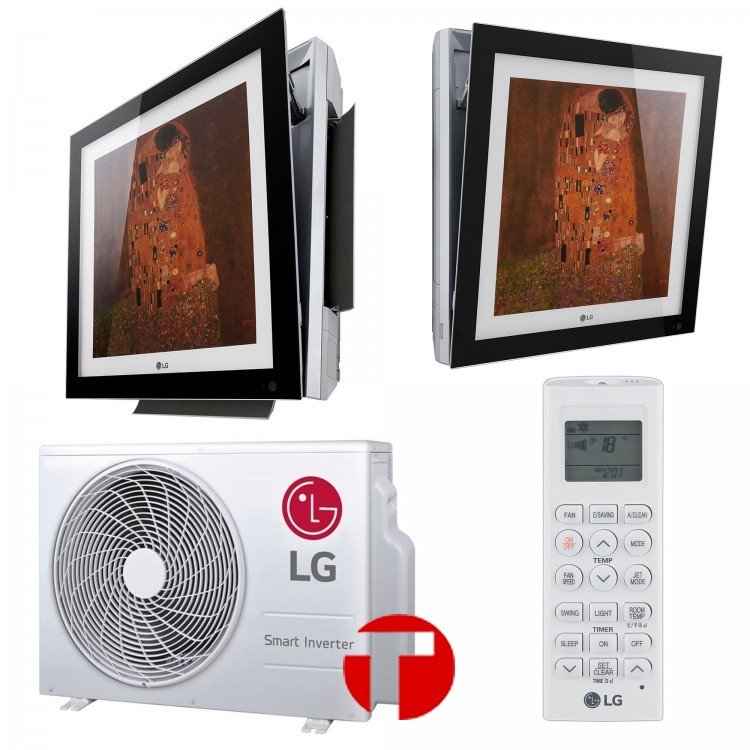 Кондиционер LG Artcool Gallery A09FR - Inverter. Компрессором Dual Inverter.
