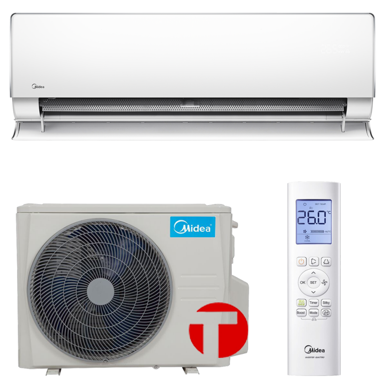 Кондиционер Midea ULTIMATE COMFORT DC Inverter. MT-12 N8D6-I-MBT-12N8D6-O.