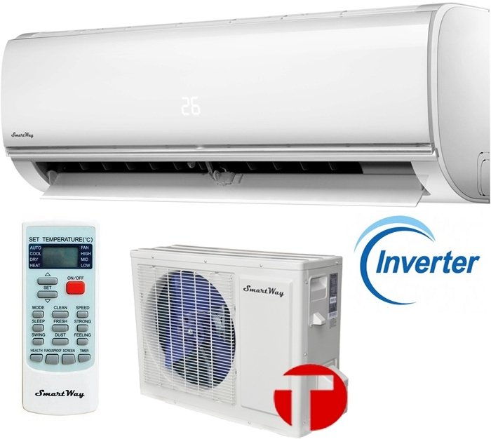 Кондиционер SmartWay FLORIDA SAF-SAN-E09FLR - INVERTER.