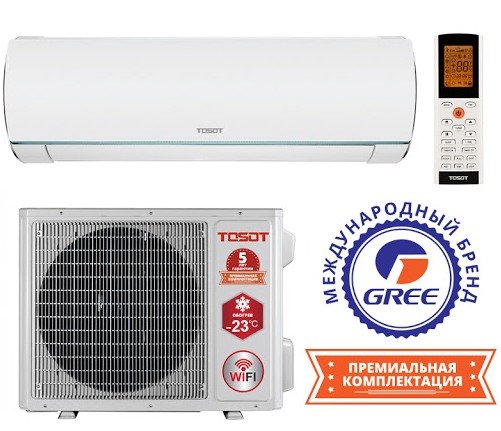 Кондиционер TOSOT GF-24 W - WF - LIRA WINTER  INVERTER.