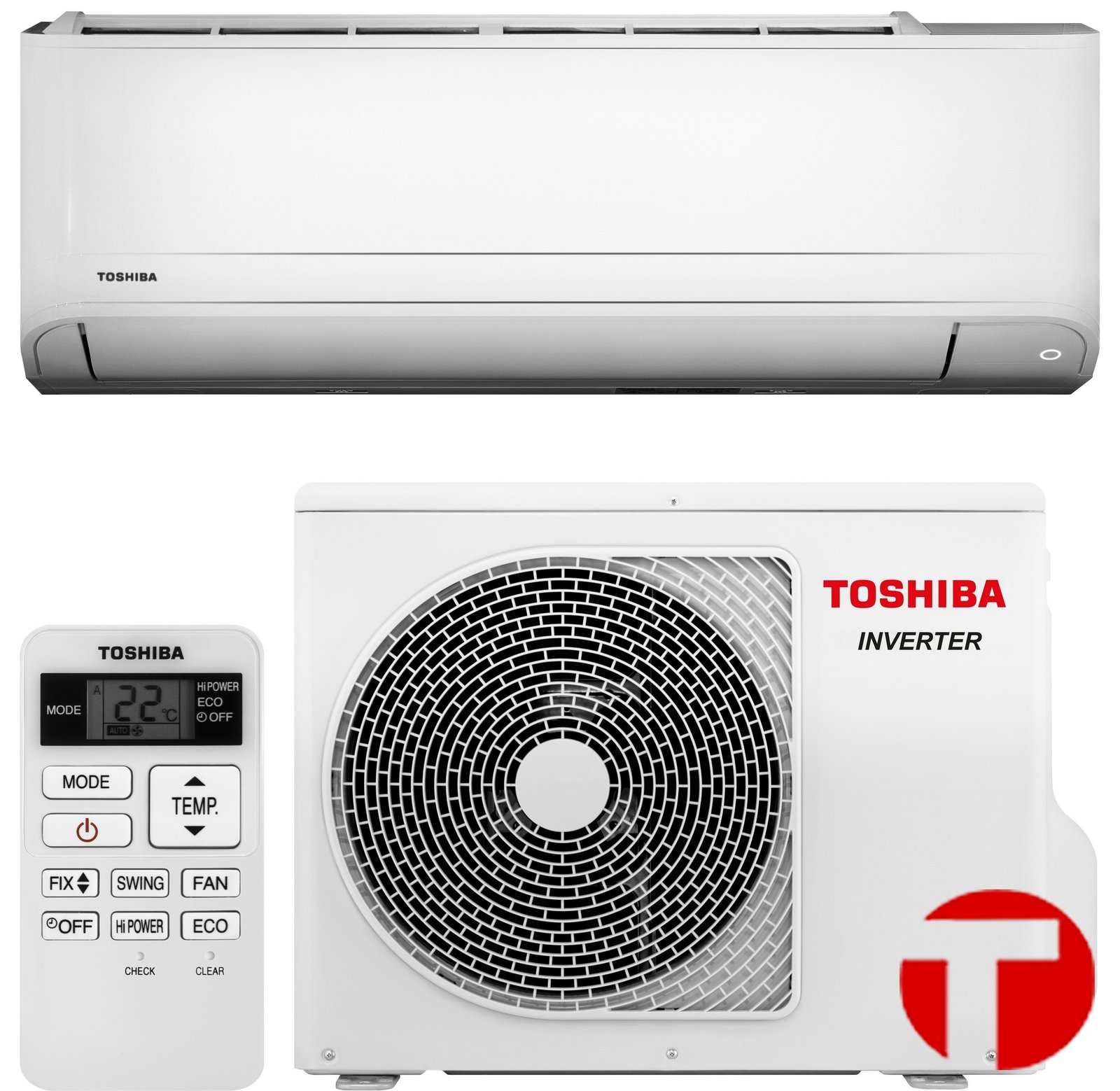 Кондиционер Toshiba SEIYA RAS-B 24 J2KVG-UA-RAS-24J2AVG-UA  - Inverter.