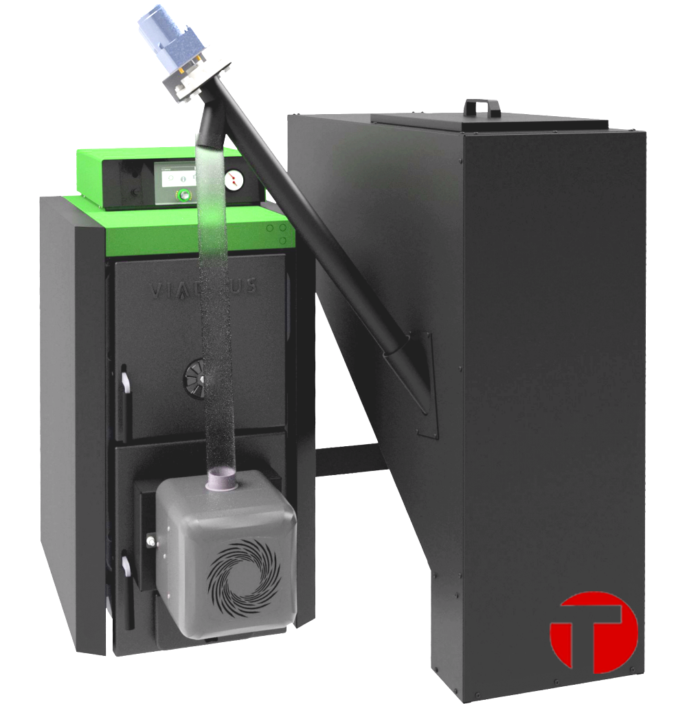 Котел  Пеллетный Viadrus A0C-S24P S CONTROL.