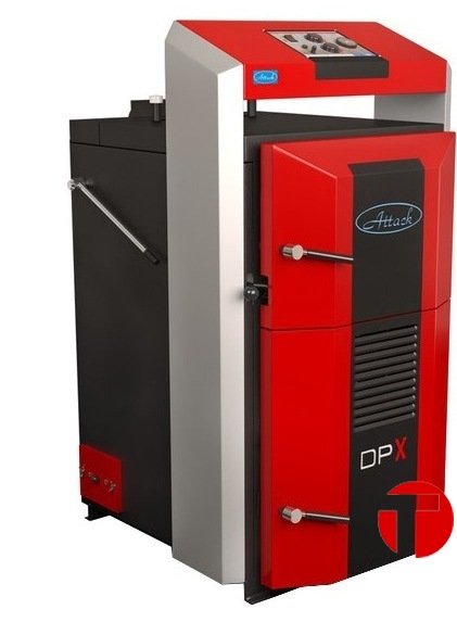 Котел пиролизный Attack DPX 25 Standard. Сталь 6мм.