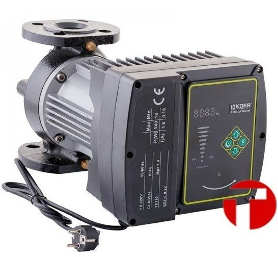 Энергосберегающий фланцевый Насос KOER STAR GRS 40-10F