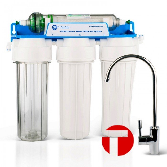 Aquafilter FP3-HJ-K1 Четырехступенчатая система под мойку.