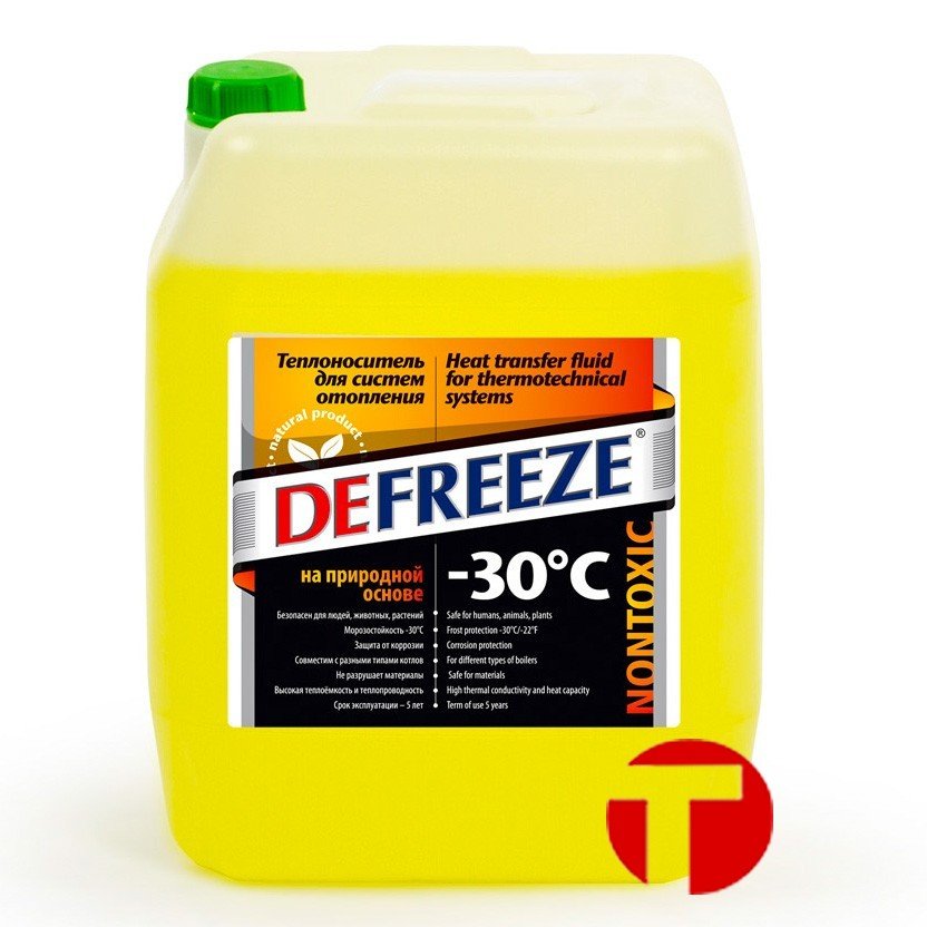 DEFREEZE антифриз для систем отопления Украина