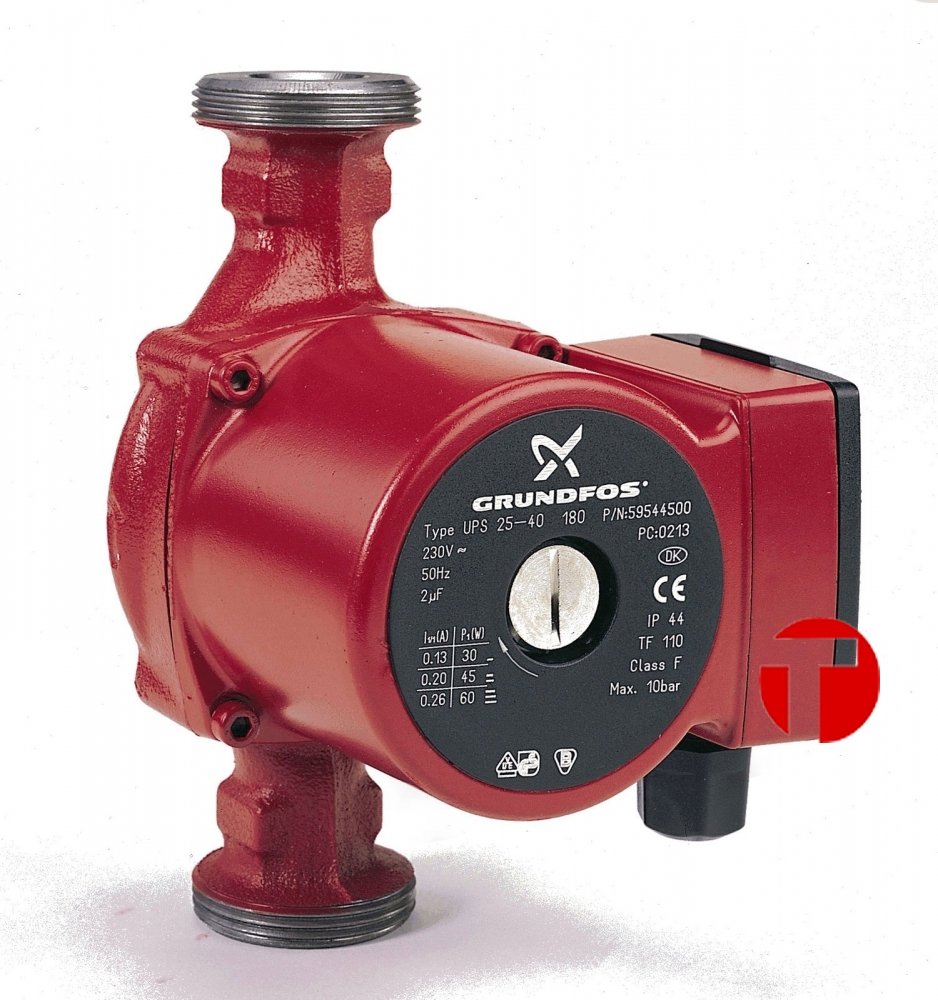 Grundfos UPS 25-40 180 Оригинал (Дания).