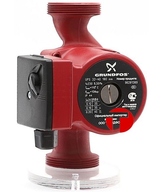 Grundfos UPS 32-70 180 Оригинал (Дания).