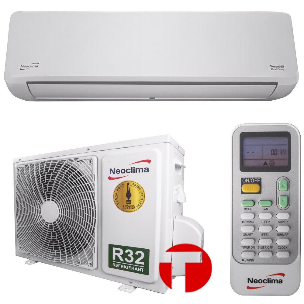 Neoclima YETI NEW  NS-NU-12EHZIw INVERTER . Компрессор Toshiba (GMCC).