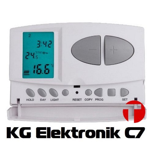 Комнатный регулятор температуры KG Elektronik C7